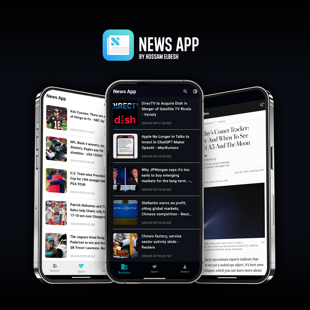 News App By Hossam Elbesh