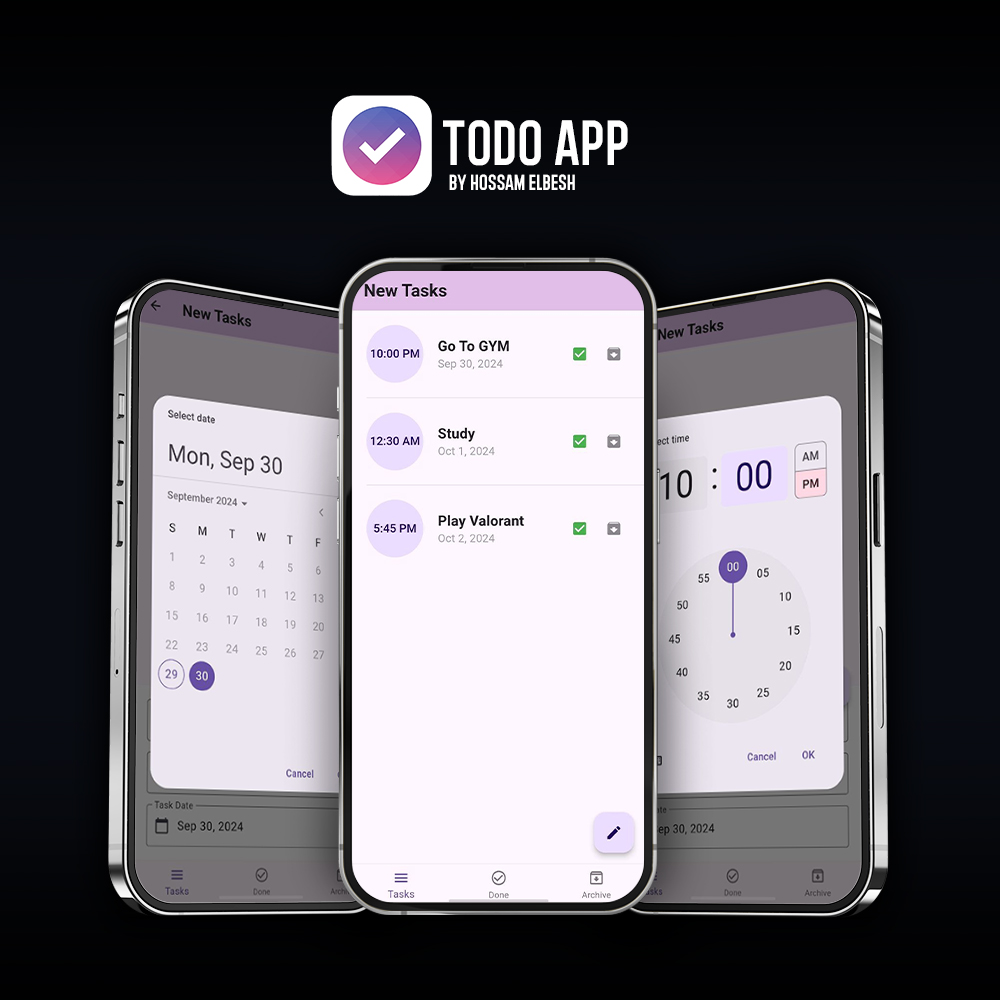Todo App By Hossam Elbesh