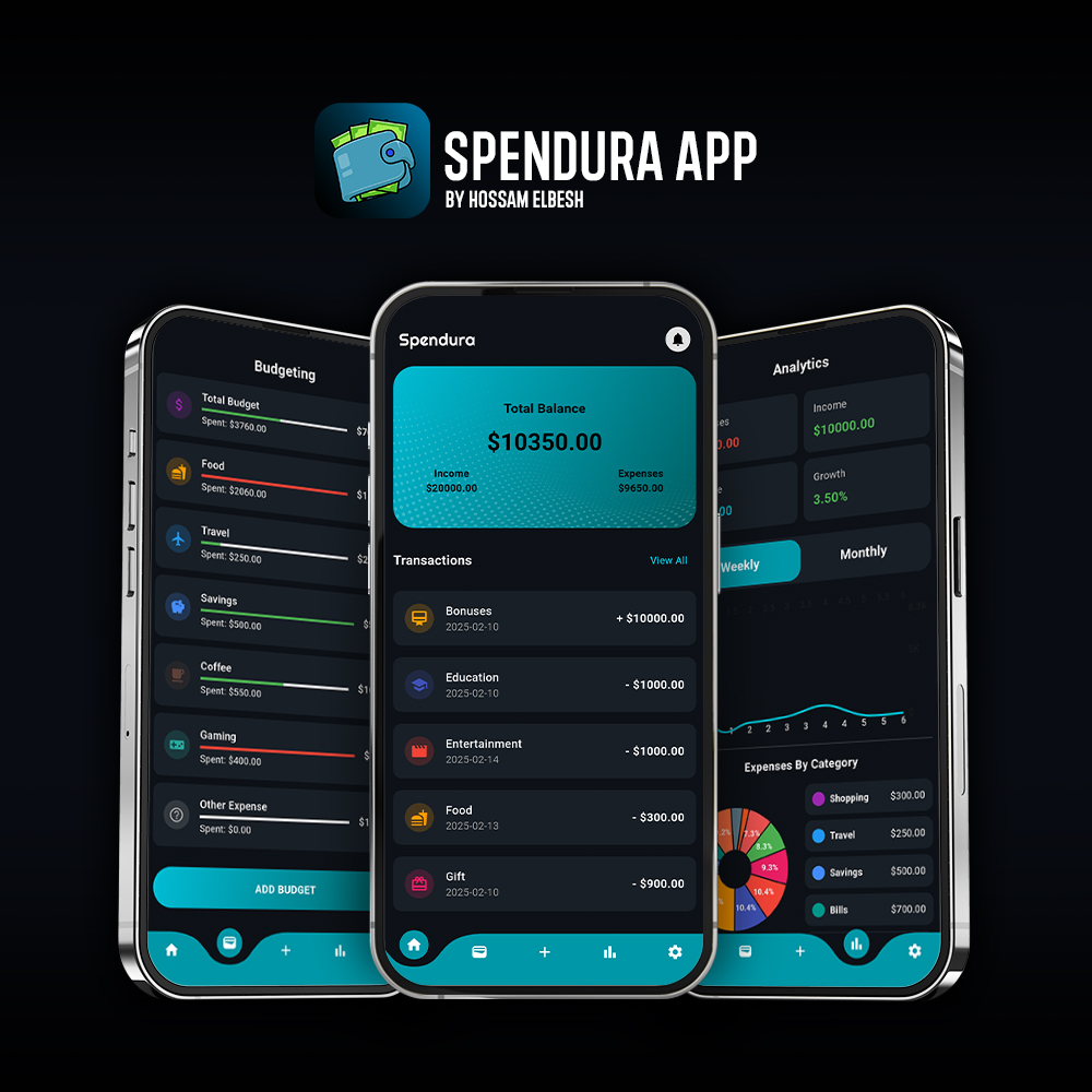 Spendura App By Hossam Elbesh